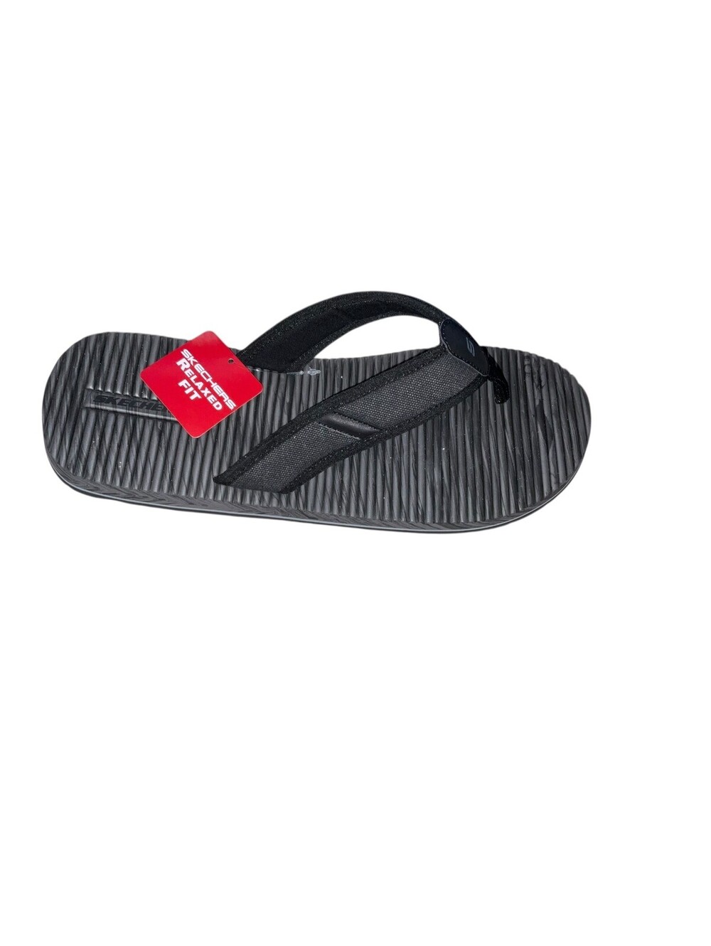 Skechers Tantric Rafe Sandals / Flip-Flops - NWT Mens Size 14 Black - 205433 - Picture 2 of 6